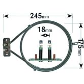 AEG Cooker Fan Oven Element 2 Turn 2500W ELE2016