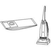 AEG Upright Vacuum Cleaner Paper Dust Bags SDB208