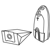 Proaction Replacement Vacuum Cleaner Paper Dust Bags SDB314