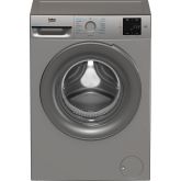 Beko BMN3WT3841S 8Kg 1400 Spin Washing Machine - Silver