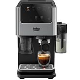 Beko CED7524X Espresso Machine With Integrated Grinder And Milk Cup - Silver