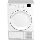 Beko DTKCE80021W 8kg Condenser Tumble Dryer with Sensor Programmes - White