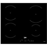 Beko HIIP64430QT 60Cm Induction Hob With Touch Controls - Black