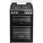 Blomberg GGRN655N 60Cm Gas Double Oven - Anthracite