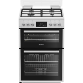 Blomberg GGRN655W 60Cm Gas Double Oven - White