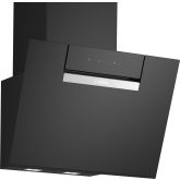 Bosch DWK67FN60B Series 4 Wall Mounted Cooker Hood, Clear Glass Black