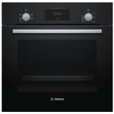 Bosch HHF113BA0B Serie 2 Built In Single Oven 13Amp Fan Oven, Easy Clean Enamel Interior