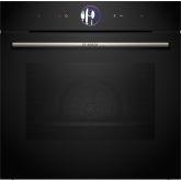 Bosch HSG7364B1B Series 8, Built-in oven with steam function,  Electronic, 21 functions, 60 x 60 cm, Black