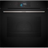 Bosch HSG7584B1 Series 8, Built-in oven with steam function,  Electronic, 23 functions, 60 x 60 cm, Black