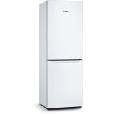Bosch KGN33NWEBG Series 2, Free-standing fridge-freezer with freezer at bottom, 176 x 60 cm, White
