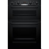 Bosch MBA533BB3B Red LED display, Main oven 5 functions,, EcoClean back. 2nd oven 3 functions
