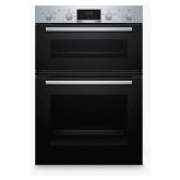 Bosch MHA133BR0B Built In Double Oven 3D Hot Air