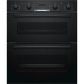 Bosch NBS533BB0B Series 4 Double Built Under Oven Black
