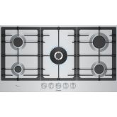 Bosch PCR9A5I90 Series 6, Gas hob, 90 cm, Stainless steel