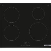 Bosch PIE631BB5E 60Cm Induction Hob Hard Wired, Touch Control, 4 Zones, Front Bevel, 7.4Kw