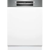 Bosch SMI2HTS06G Series 2, Semi-integrated dishwasher, 60 cm, Brushed steel