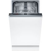 Bosch SPV2HKX42G Series 2, Fully-integrated dishwasher, 45 cm slimline- Black