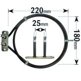 Candy, Homark, Hygena, Proline Cooker Fan Oven Element 2 Turn ELE2040