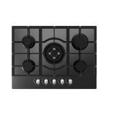 Cata UBGOG701BK 70Cm Gas On Glass 5 Hob