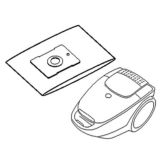 Daewoo/Delonghi/Sanyo Vacuum Cleaner Paper Dust Bags SDB210