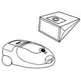 Dirt Devil, Miele, Qualtex Vacuum Cleaner Paper Dust Bags SDB276