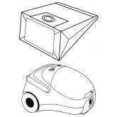 Dirt Devil Vacuum Cleaner Paper Dust Bags SDB280