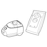 AEG Cylinder Vacuum Cleaner Paper Dust Bags SDB328