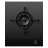 Fisher + Paykel CG451DNGGB4 45Cm 1 Burner Gas Hob - Black Glass