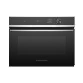 Fisher + Paykel OS60NDLX1 Built In Compact Steam Oven - Black / Stainless 