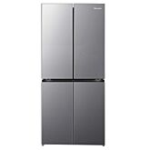 Fridgemaster MQ79395ES 79.4Cm 65/35 Total No Frost American Fridge Freezer - Silver