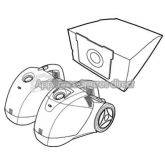 Goblin Replacement Vacuum Cleaner Paper Dust Bags SDB294
