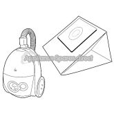 Goblin Replacement Vacuum Cleaner Paper Dust Bags SDB329
