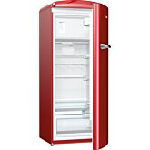 Gorenje ORB153R Retro Fridge With Ice Box Burgundy A+++ Energy Rating