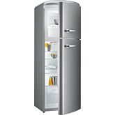 Gorenje RF60309OX Retro Fridge Freezer Silver Right Handed Hinged Door