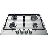 Hotpoint PPH60PFIXUK 59cm Gas Hob - Stainless Steel