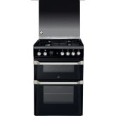 Indesit ID60G2K 60Cm Gas Cooker With Lid