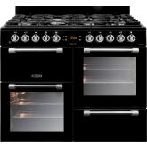 Leisure CK100F232K 100cm Dual Fuel Range Cooker with Seven Gas Burners - Black