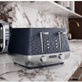 Morphy Richards 243021 Cassini 4-Slice Toaster Outer Space - Blue