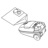 Comet, Morphy Richards Vacuum cleaner Paper Dust Bags SDB205