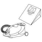Moulinex Replacement Vacuum Cleaner Paper Dust Bags SDB291
