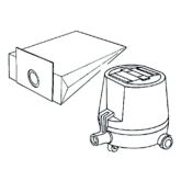 Moulinex Replacement Vacuum Cleaner Paper Dust Bags SDB54