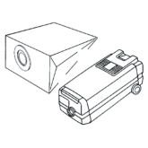 Moulinex Replacement Vacuum Cleaner Paper Dust Bags SDB55