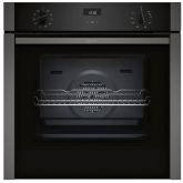 Neff B3ACE4AG3B N 50, Built-in oven, 60 x 60 cm, Graphite-Grey, Slide & Hide
