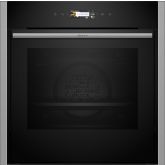 Neff B54CR71N0B N 70, Built-in oven, 60 x 60 cm, Stainless steel, Hide & Slide, Pyrolytic Oven