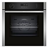 Neff B6ACH7AN7B N 50, Built-in oven, 60 x 60 cm, Stainless steel, Slide & Hide, Pyrolytic Oven