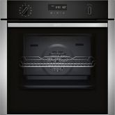 Neff B6ACH7HH0B  Slide+Hide door, N 50, Built-in oven, 60 x 60 cm, Stainless steel