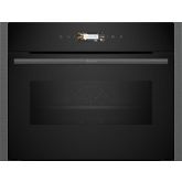 Neff C24MR21G0B Built In Compact Oven with microwave function