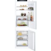 Neff KI7862SE0G N 50, Built-in fridge-freezer with freezer at bottom, 177.2 x 54.1 cm, sliding hinge