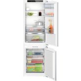 Neff KI7863DD0G N 70, Built-in fridge-freezer with freezer at bottom, 177.2 x 55.8 cm, soft close flat hinge