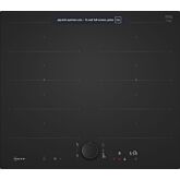Neff T66NUX4A0 60cm Flex Induction Hob, Matt Black Design glass, Red/White Display, Anthracite Grey 